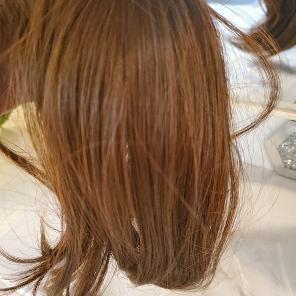 The Unbranded Brand Other - Synthetic Hair Topper ,new Brunished Brown